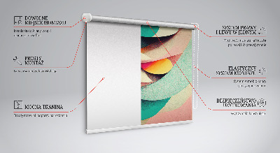 Fensterrollo Abstraktion