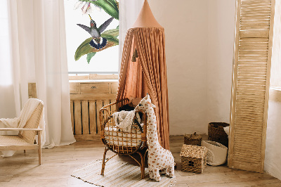 Rollo Fenster mit Vögeln auf einer Blume