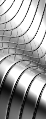 Fenster Rollo mit metallischer abstrakter Optik