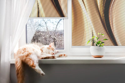 Fensterrollo aus Metall