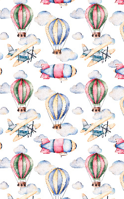 Rollo lichtundurchlässig mit Motiv aus Luftschiffen und Ballons