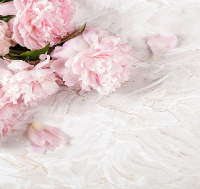 Rollo lichtundurchlässig mit Blumenmuster