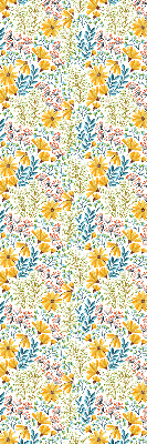 Rollo lichtundurchlässig mit Blumenmuster
