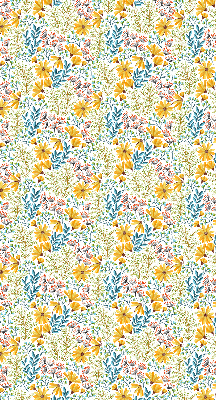 Rollo lichtundurchlässig mit Blumenmuster