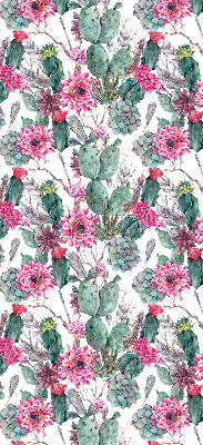 Fenster Rollo mit Kaktusblüte als Motiv