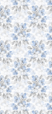 Rollo lichtundurchlässig mit Blumenmuster