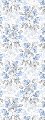 Rollo lichtundurchlässig mit Blumenmuster