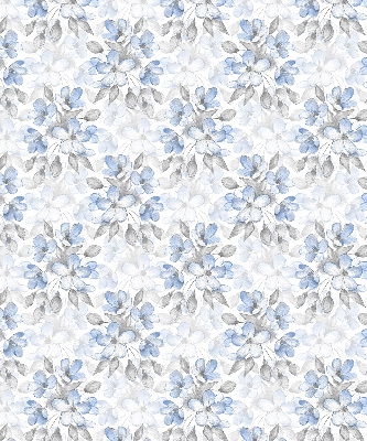 Rollo lichtundurchlässig mit Blumenmuster