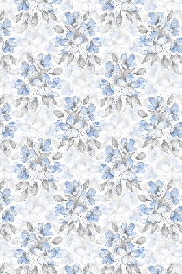 Rollo lichtundurchlässig mit Blumenmuster