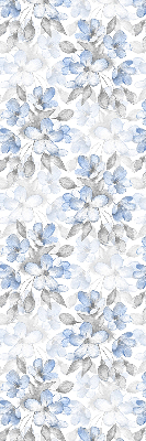 Rollo lichtundurchlässig mit Blumenmuster