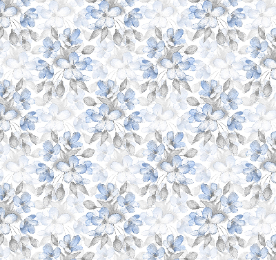 Rollo lichtundurchlässig mit Blumenmuster