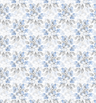 Rollo lichtundurchlässig mit Blumenmuster