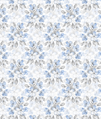 Rollo lichtundurchlässig mit Blumenmuster