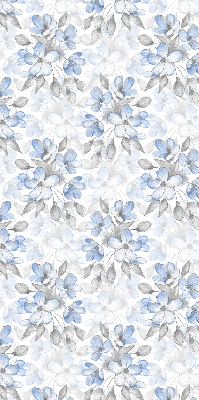 Rollo lichtundurchlässig mit Blumenmuster
