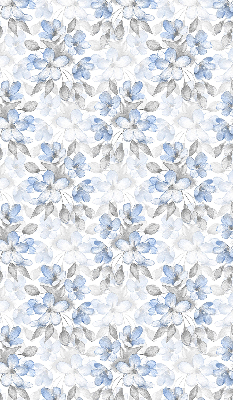 Rollo lichtundurchlässig mit Blumenmuster