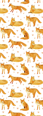 Verdunkelungsrollo mit Fuchs-Motiv