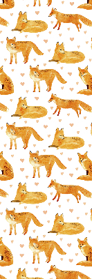 Verdunkelungsrollo mit Fuchs-Motiv