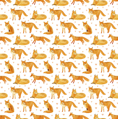 Verdunkelungsrollo mit Fuchs-Motiv
