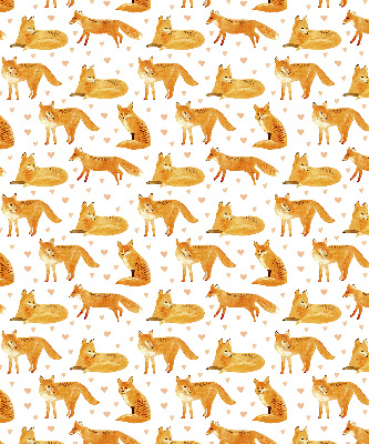 Verdunkelungsrollo mit Fuchs-Motiv