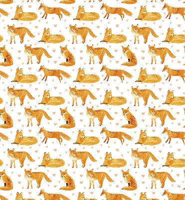 Verdunkelungsrollo mit Fuchs-Motiv