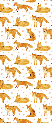 Verdunkelungsrollo mit Fuchs-Motiv