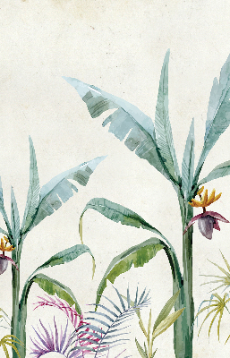 Verdunkelungsrollo mit exotischem Naturmotiv