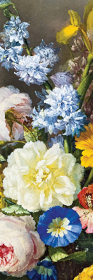 Verdunkelungsrollo mit Blumenmuster