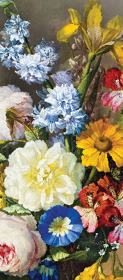 Verdunkelungsrollo mit Blumenmuster