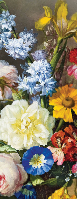 Verdunkelungsrollo mit Blumenmuster
