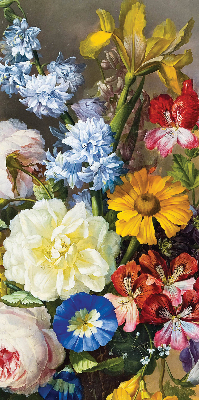 Verdunkelungsrollo mit Blumenmuster