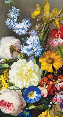 Verdunkelungsrollo mit Blumenmuster
