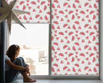 Rollo lichtundurchlässig mit Wassermelonen-Motiv