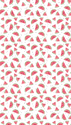 Rollo lichtundurchlässig mit Wassermelonen-Motiv