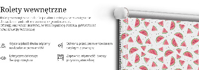 Rollo lichtundurchlässig mit Wassermelonen-Motiv