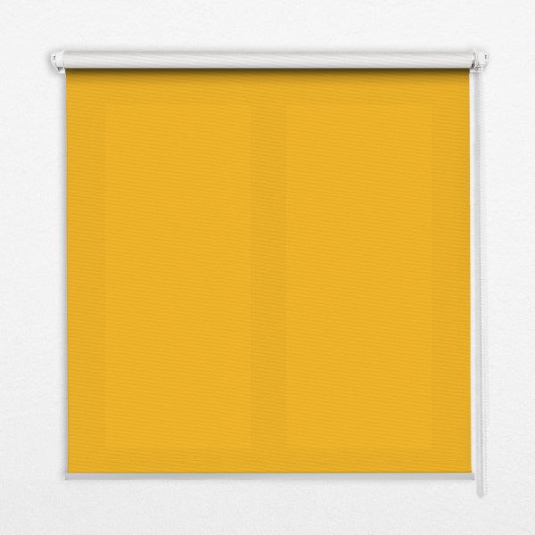 Fenster Rollo in orange