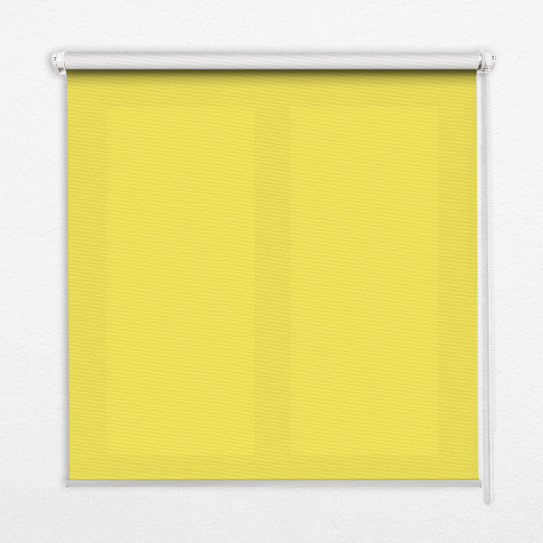 Fenster Rollo in Gelb