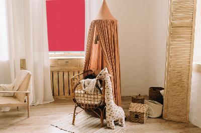 Fenster Rollo in Rot