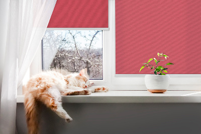 Fenster Rollo in Rot