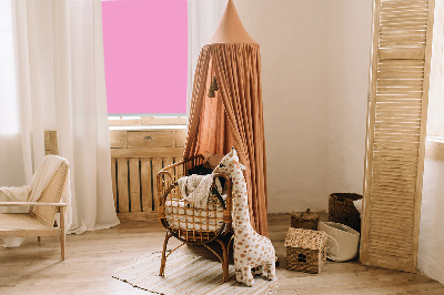 Fenster Rollo in Rosa
