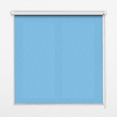Rollo lichtundurchlässig in Blau
