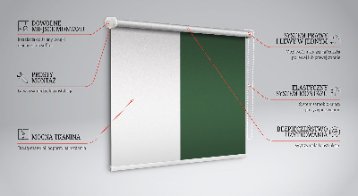 Fenster Rollo in Grün