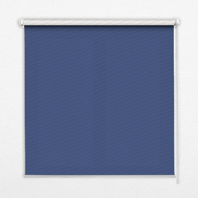 Fenster Rollo in Marineblau