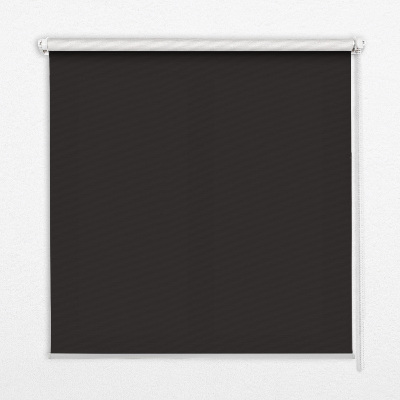 Verdunkelungsrollo in Schwarz