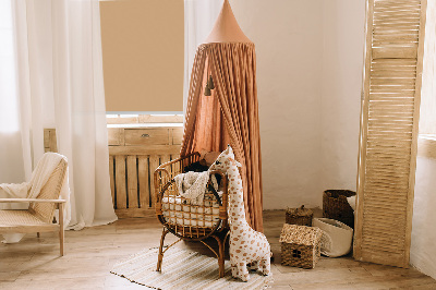 Verdunkelungsrollo in Beige