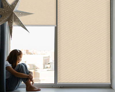 Fenster Rollo in Beige