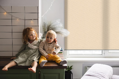 Fenster Rollo in Beige