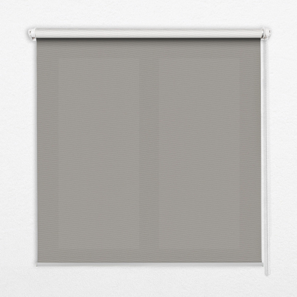 Fenster Rollo in grauer Farbe