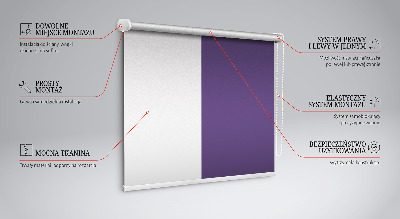 Verdunkelungsrollo in Lila