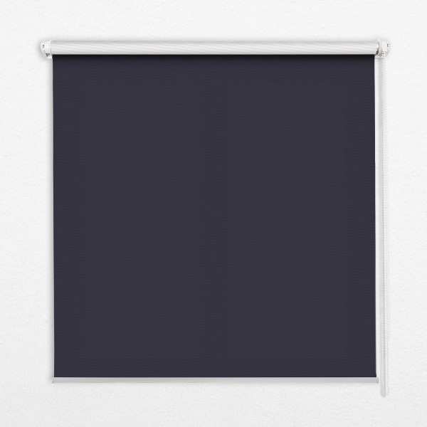 Rollo lichtundurchlässig in Schwarz