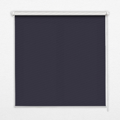 Rollo lichtundurchlässig in Schwarz